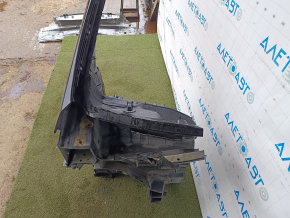 Front right quarter Hyundai Sonata 15-19 black, without side member