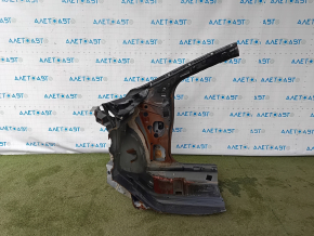Front right quarter Hyundai Sonata 15-19 black, without side member