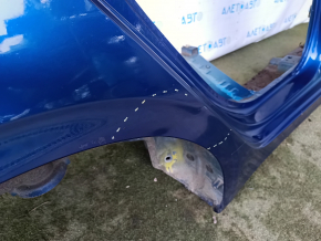 Quarter wing rear right Kia Forte 19-24 4d sawed off with the central pillar, blue, dented