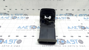Air duct deflector for the center console of the Audi A3 8V 15-20, black with chrome, scratches