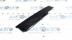 Door trim, side rear left, Audi A3 8V 15-20 4d, front, black gloss, for polishing