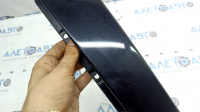 Door trim, side rear left, Audi A3 8V 15-20 4d, front, black gloss, for polishing