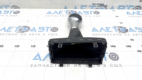Gear knob Audi A3 8V 15-20 S-tronic black stitching, scratches