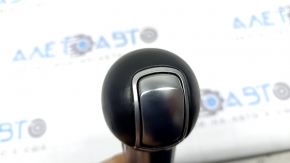 Gear knob Audi A3 8V 15-20 S-tronic black stitching, scratches