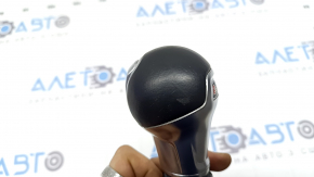 Gear knob Audi A3 8V 15-20 S-tronic black stitching, scratches