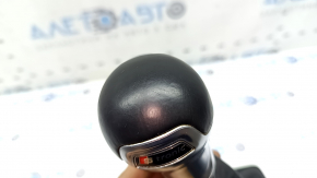 Gear knob Audi A3 8V 15-20 S-tronic black stitching, scratches