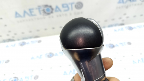 Gear knob Audi A3 8V 15-20 S-tronic black stitching, scratches