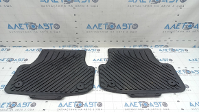 Set of floor mats rubber Audi A3 8V 15-20 black