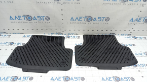 Set of floor mats rubber Audi A3 8V 15-20 black
