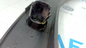 Front right fender arch trim Ford Escape MK3 17-19, rest for parking sensors, structure, broken fasteners