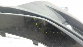 Bare front bumper Audi A3 8V 17-20 without parking sensors, without towing hook plug, gray, scratches, chips, cracked mount