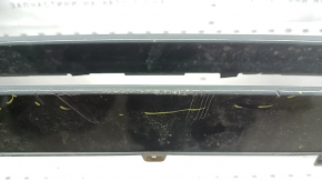 Bare front bumper Audi A3 8V 17-20 without parking sensors, without towing hook plug, gray, scratches, chips, cracked mount