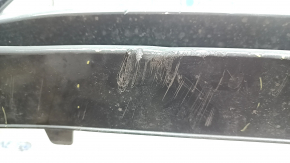 Bare front bumper Audi A3 8V 17-20 without parking sensors, without towing hook plug, gray, scratches, chips, cracked mount