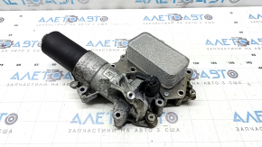 Engine oil filter housing with cooler Mercedes X167 GLS 450 20-23