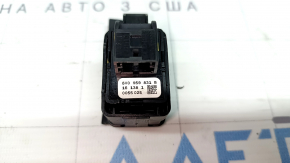 Audi A3 8V 17-20 black trunk lid release button with cover