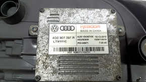 Front right headlight assembly for Audi A3 8V 17-20 xenon hid with lower mount, polishable, scratches, yellowing DRL