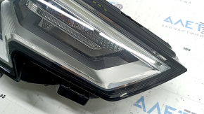 Front right headlight assembly for Audi A3 8V 17-20 xenon hid with lower mount, polishable, scratches, yellowing DRL