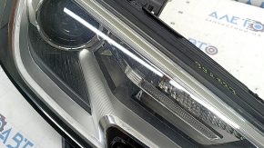 Front right headlight assembly for Audi A3 8V 17-20 xenon hid with lower mount, polishable, scratches, yellowing DRL