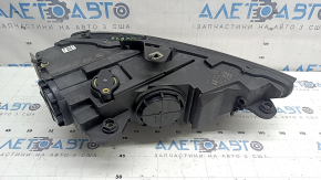 Front left headlight assembly Audi A3 8V 17-20 xenon hid with lower mount, polishable, scratches, yellowing DRL