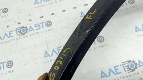 Front left fender arch trim BMW X7 G07 19-22 black, scratches, worn