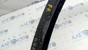 Front right fender arch trim BMW X7 G07 19-22 black, worn, in glue
