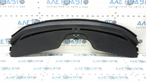 Front panel trim, central upper, Ford Escape MK3 13-19, black, cracks in fasteners