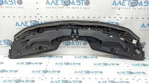 Front panel trim, central upper, Ford Escape MK3 13-19, black, cracks in fasteners