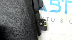 Front panel trim, central upper, Ford Escape MK3 13-19, black, cracks in fasteners