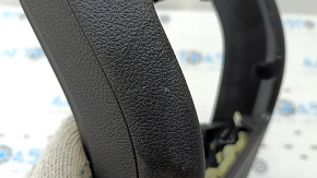 Rear center console trim for Ford Escape MK3 13-19, black, with backlight, scratches, needs cleaning