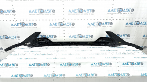 Front bumper central molding Hyundai Santa FE 19-23 XRT, graphite structure, scratches, broken fastening