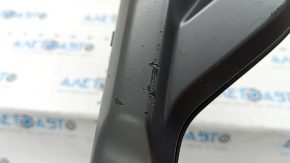 Front bumper central molding Hyundai Santa FE 19-23 XRT, graphite structure, scratches, broken fastening