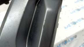 Front bumper central molding Hyundai Santa FE 19-23 XRT, graphite structure, scratches, broken fastening