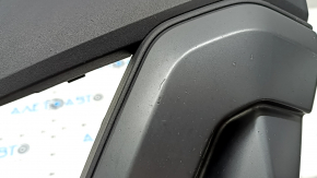 Front bumper central molding Hyundai Santa FE 19-23 XRT, graphite structure, scratches, broken fastening
