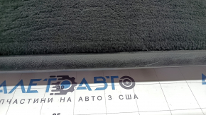 Lower trunk door trim, main BMW X7 G07 19-26 Black, with rubber strips, scratches