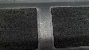 Lower trunk door trim, main BMW X7 G07 19-26 Black, with rubber strips, scratches