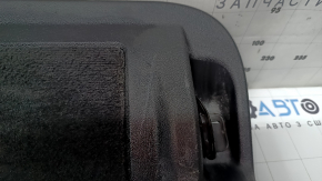 Lower trunk door trim, main BMW X7 G07 19-26 Black, with rubber strips, scratches
