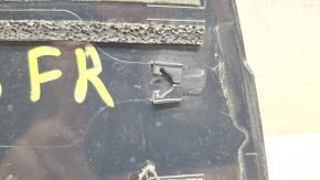 Side door trim, front right Toyota Venza 21-24, broken fastening, scratches