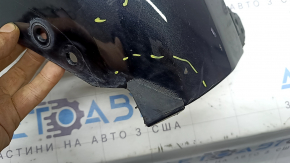 Front bumper lip left BMW X7 G07 19-22 Pure Excellence, black, cracked, scratches