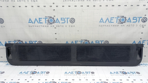 Lower trunk door trim, main BMW X7 G07 19-26 Black, with rubber strips, scratches