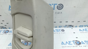 BMW X7 G07 19-26 Elfenbein-Weiss rear pillar trim with plug, broken fastening on the plug, needs cleaning