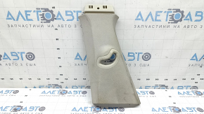 Upper center pillar trim, left belt, BMW X7 G07 19-26 Elfenbein-Weiss, dry cleanable