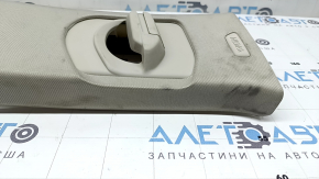 Rear pillar trim front left BMW X7 G07 19-26 Elfenbein-Weiss with plug, scratches, needs cleaning