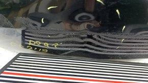 The trunk door is bare, lower part of the BMW X7 G07 19-26 black 475, dented, corrosion