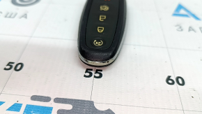 Ford Escape MK3 13-19 smart key, 5 buttons, peeling chrome, scratches