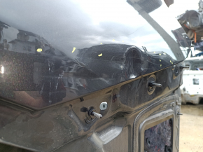 Quarter wing rear left BMW X3 G01 18-24 on the body, graphite, dents