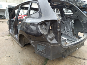 Quarter wing rear left BMW X3 G01 18-24 on the body, graphite, dents
