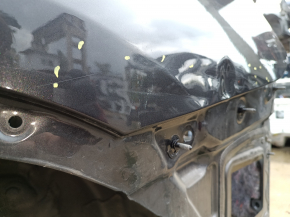 Quarter wing rear left BMW X3 G01 18-24 on the body, graphite, dents