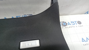 Rear upper lower door trim assembly BMW X7 G07 19-25 Black, scratches