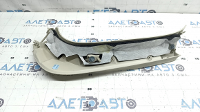 Left rear upper door trim BMW X7 G07 19-25 Elfenbein-Weiss, dry-cleanable