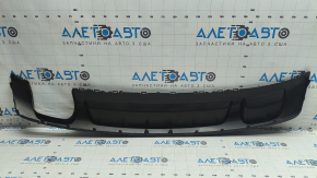 Rear bumper lip for Audi A3 8V 15-16 with 2 pipes, structure